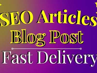 I will Write High Quality SEO Articles, Blog Posts and Website Content