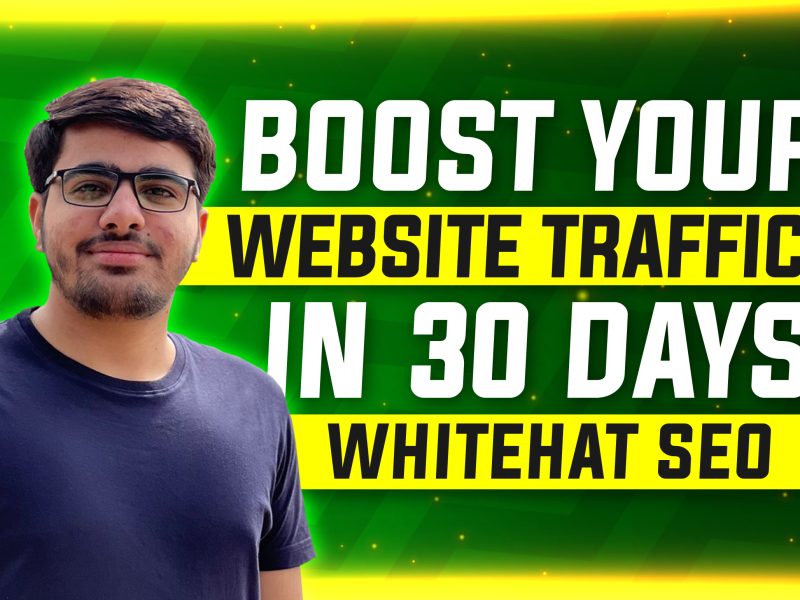 Boost your website Traffic Rank in 30 Days White Hat SEO Backlinks