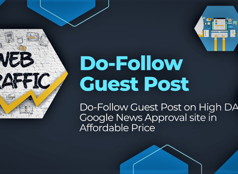 I will publish guest posts with do-follow SEO backlinks on High Authority Sites