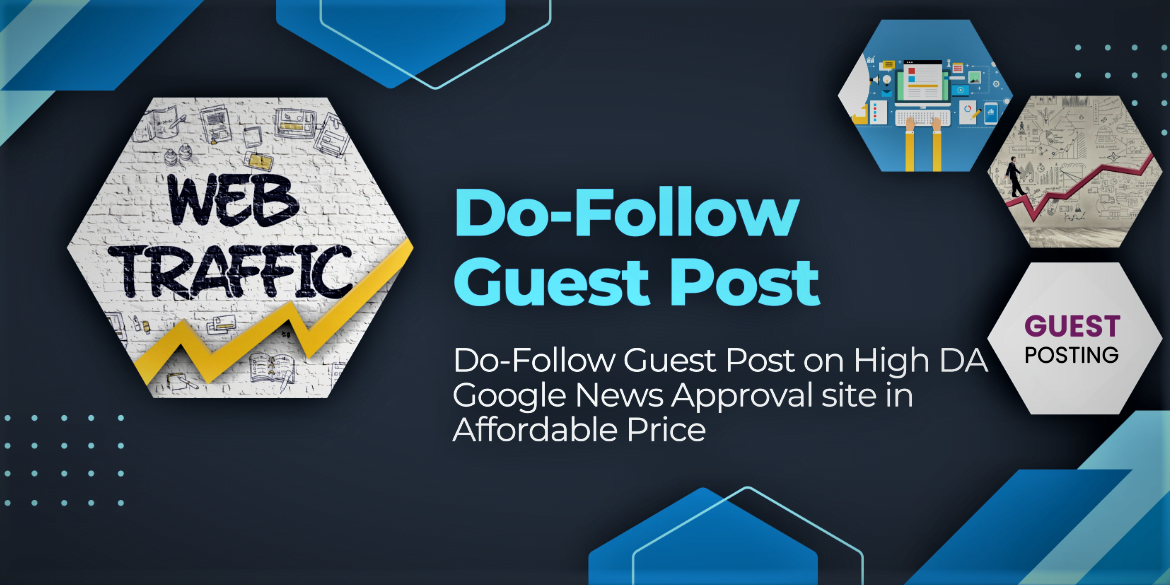 I will publish guest posts with do-follow SEO backlinks on High Authority Sites