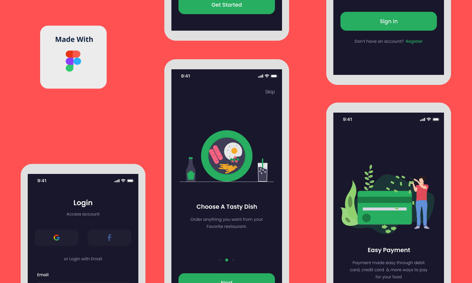 I will be Your Mobile and Web UI / UX Designer