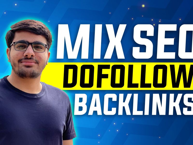 I will Provide Mix SEO Backlinks with Dofollow White Hat Techniques