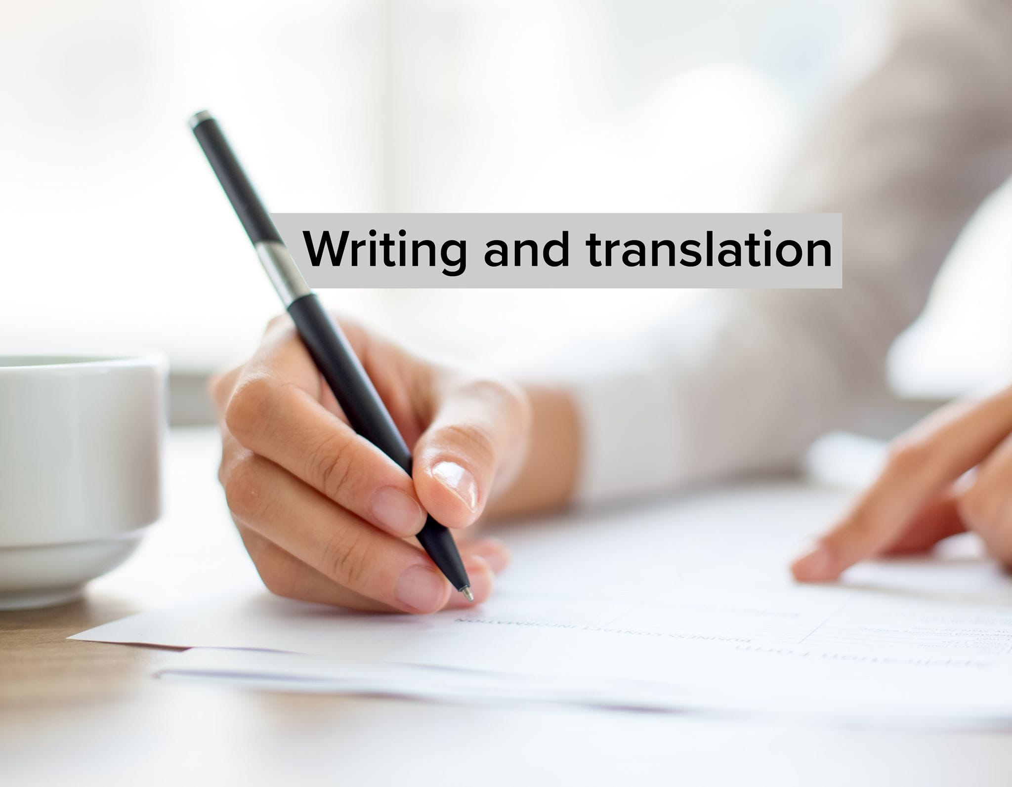 Writing & Translation