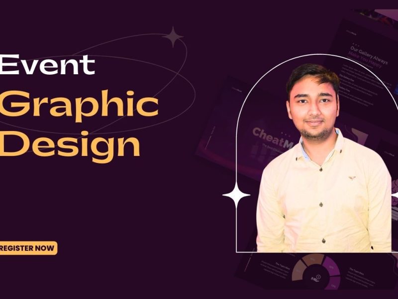 I will be your graphic designer