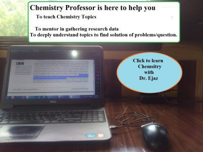 I will teach and mentor chemistry from basic to advance