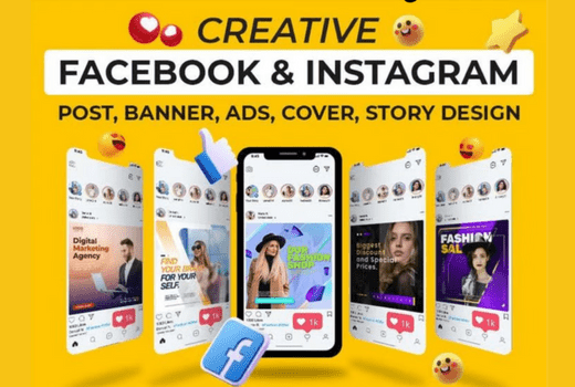 I Will design attractive Social media Posts, Cover, Banners, Stories, And Ads videos with canva