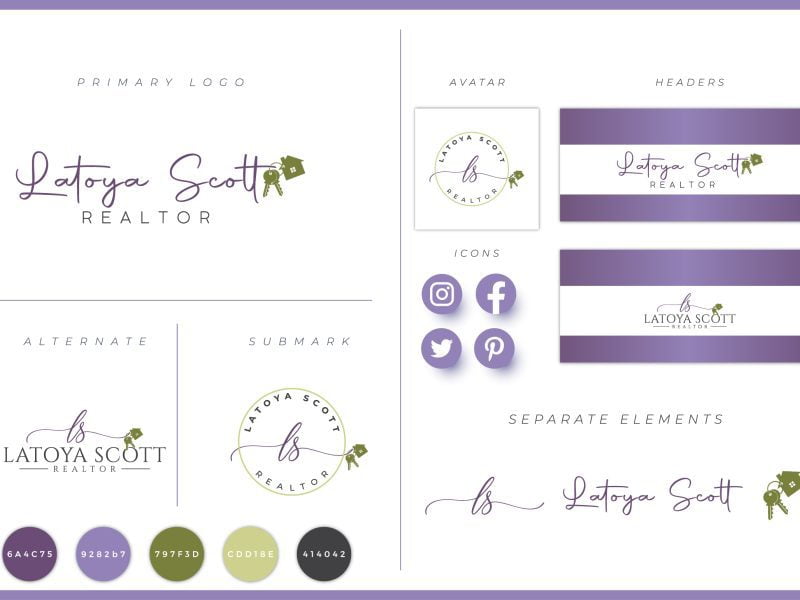 I will design a mini branding kit and fashion, Beauty and eye catching logo for you