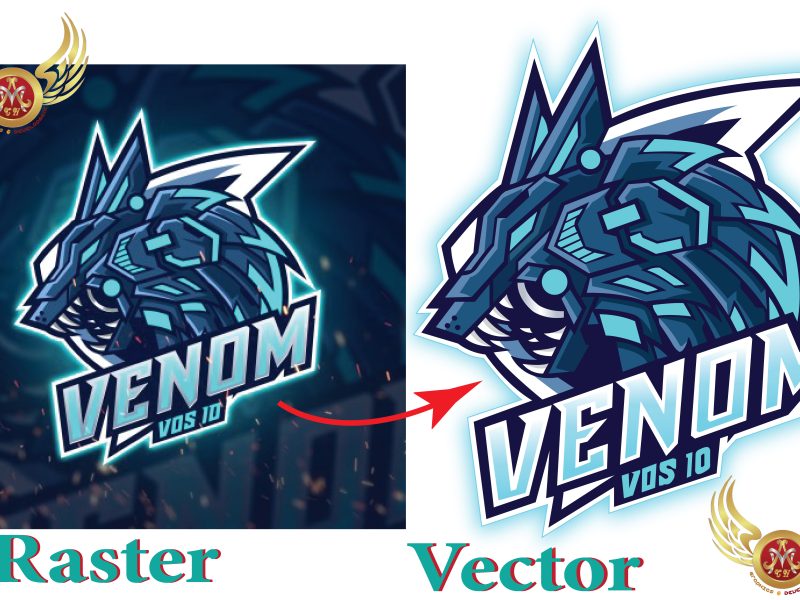 You will get manually vectorize your old logo, image, drawing in HD Quality.