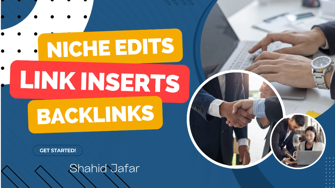 I will do niche edits link inserts, high quality dofollow backlinks