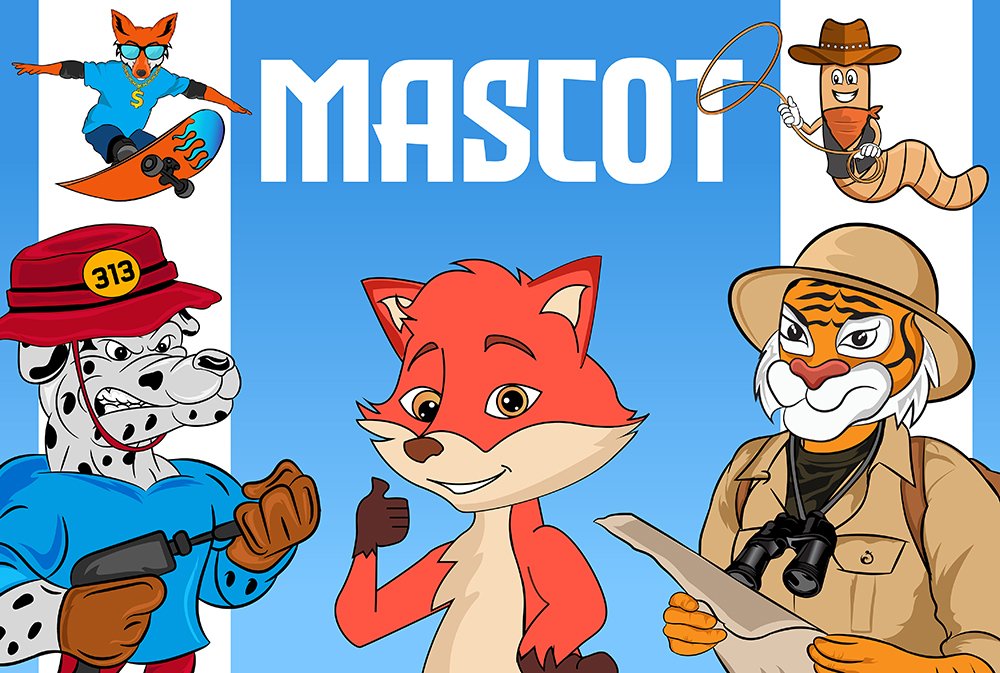 I'll create an attractive mascot logo for your business