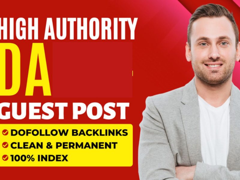 5 High DA and Dofollow Guest Posting