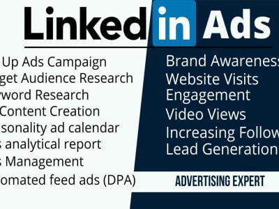 I will Setup and optimize your LinkedIn ads campaign