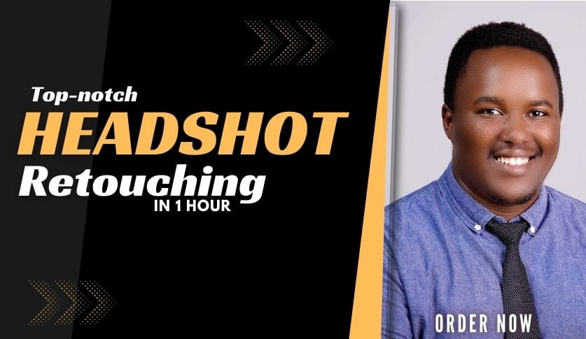 I will do top-notch headshot retouching, beauty retouching & portrait retouching.