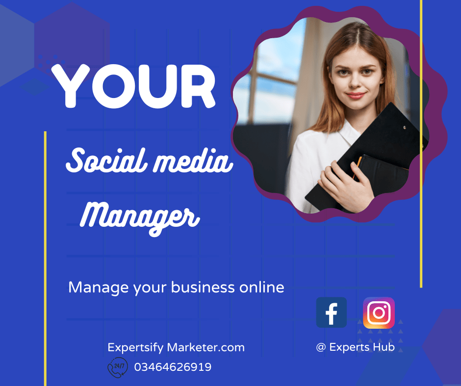 I will be your professional face book and instagram manager