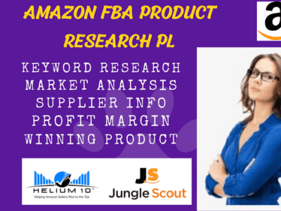I will do amazon fba product research or product hunting for private label
