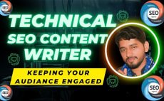 I will be your technical SEO content writer, website content writer