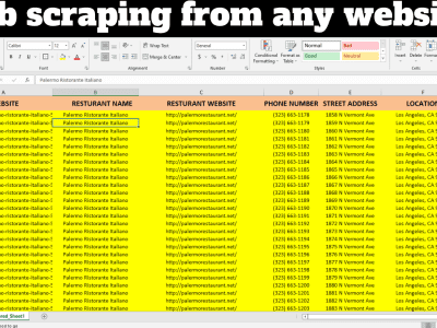 I will do web scraping from any website and find emails address for you