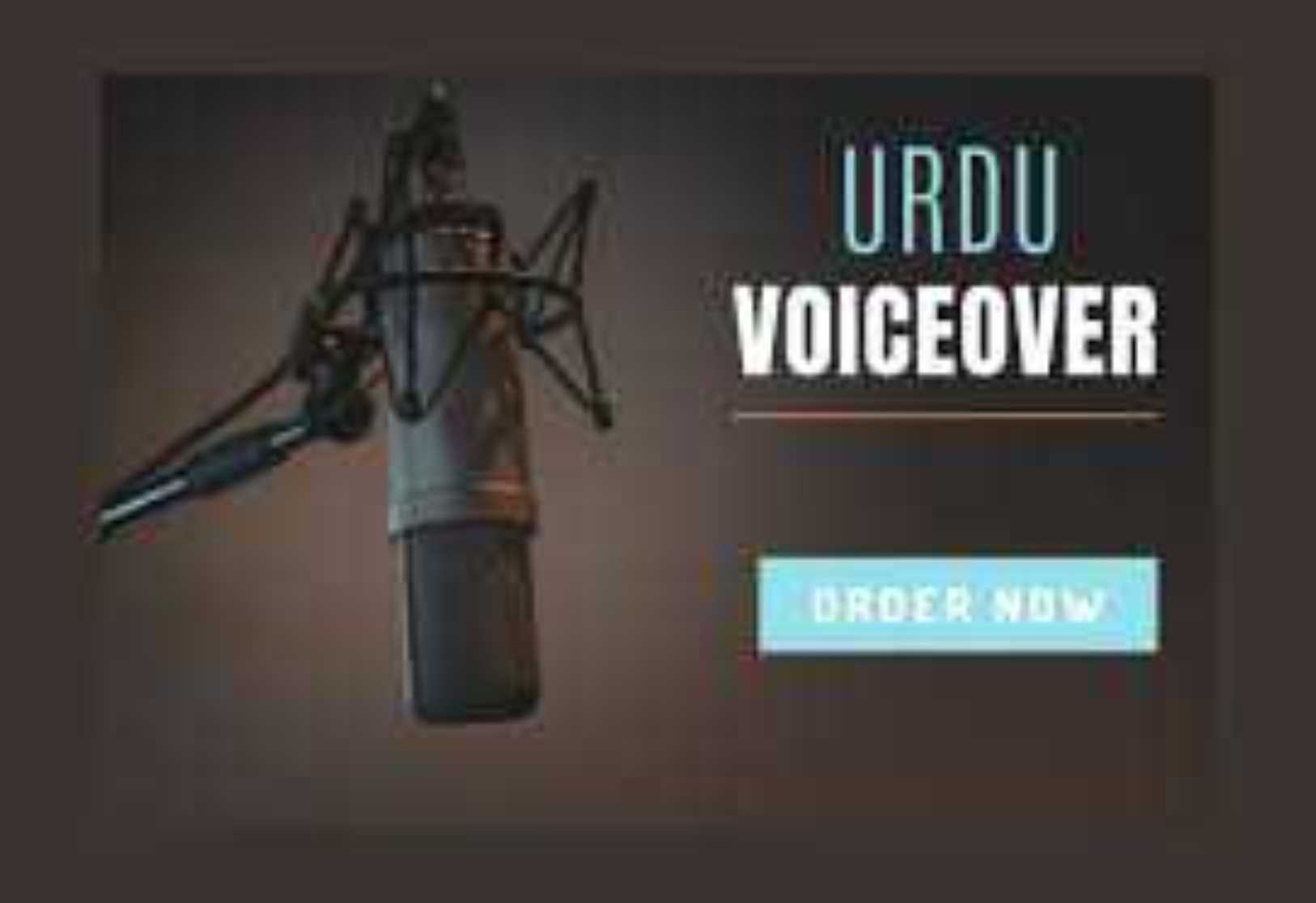 Urdu voice over