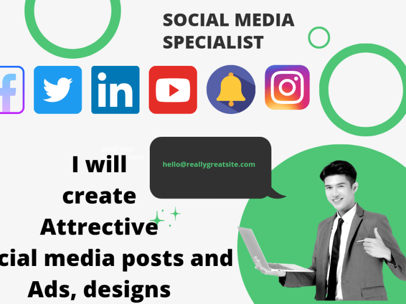 I will design attractive social media ads, designs ,banner ,YouTube thumbnail