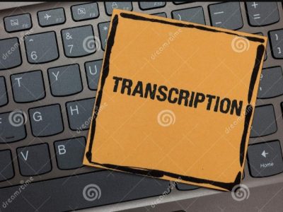 I will transcribe a video and audio into text for you .