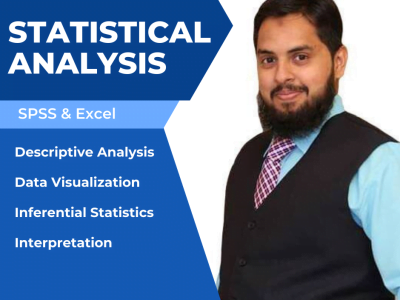 I will do statistical data analysis with spss