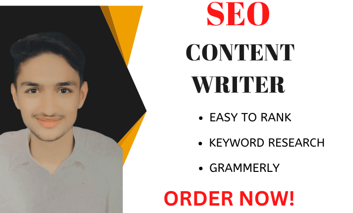 I will do SEO content writer.