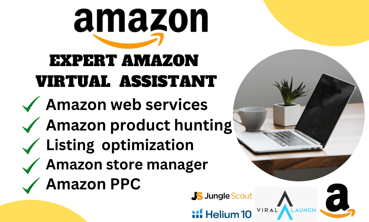 I will be your expert FBA amazon virtual assistant for amazon PPC, listing optimization