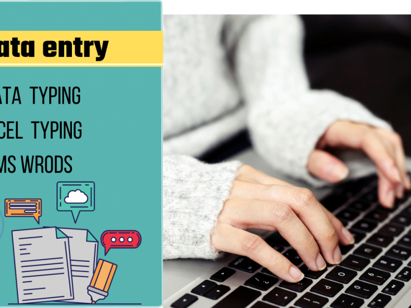 I will data entry typing work, convert PDF to word, data collection