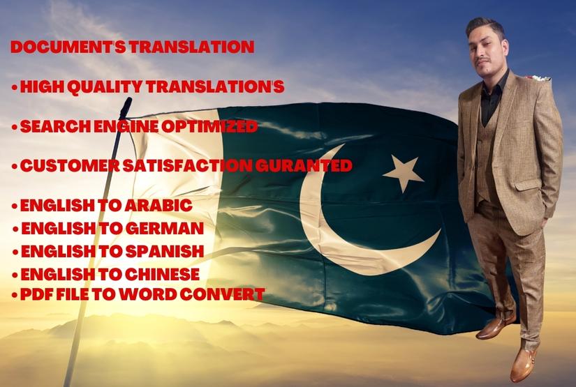 I will transfer all type of translation