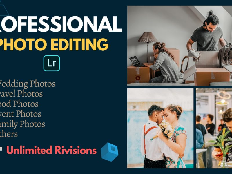 I will do Lightroom image editing perfectly