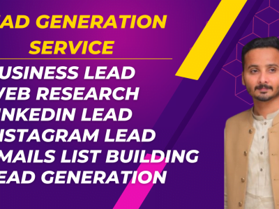 I will do lead generation services, linkedin lead generation