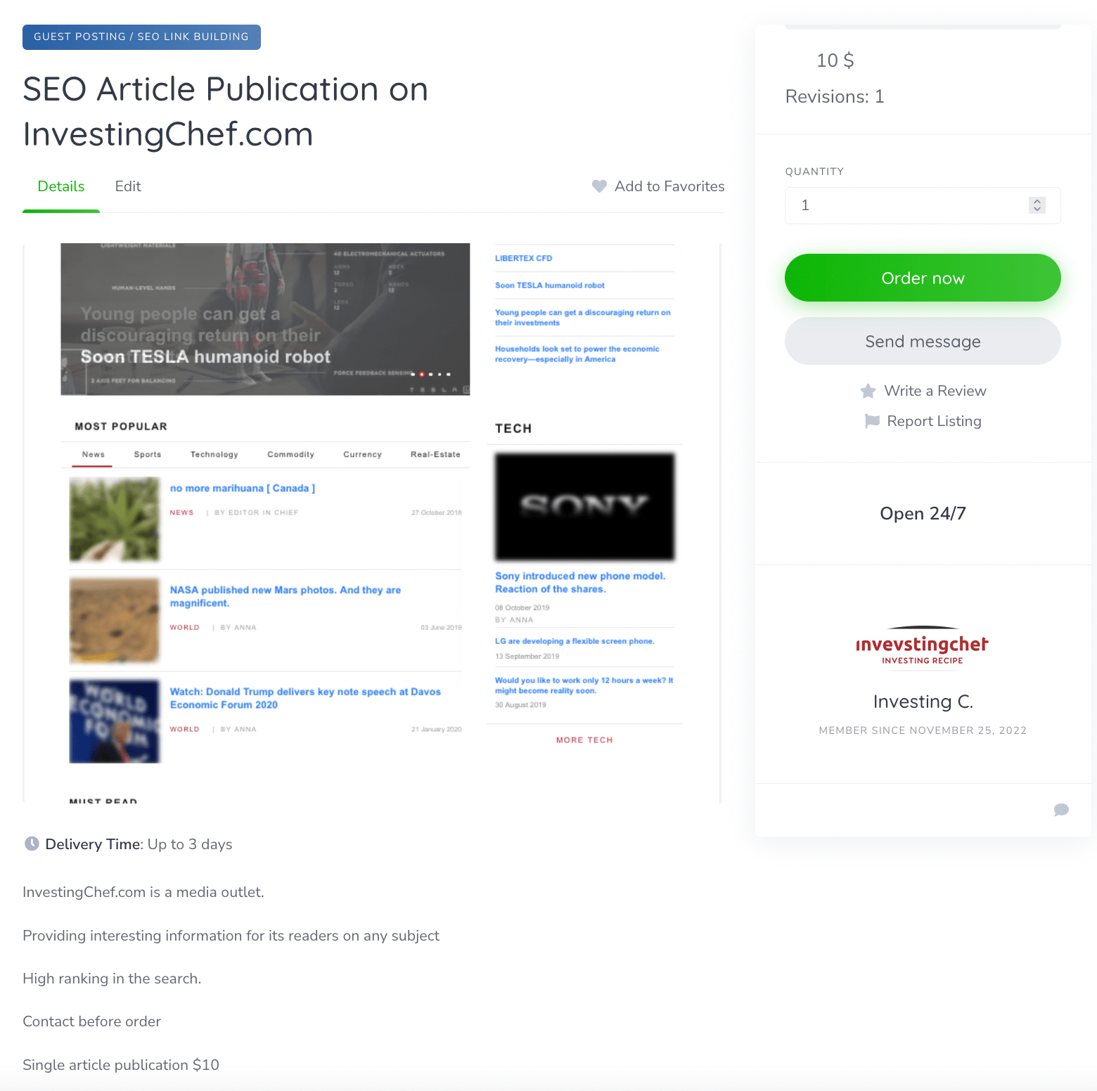 For Seo marketers, link publication on isitwork