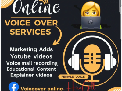 i will provide Voiceover services for you YouTube videos business adds ivr and voicemail recordings