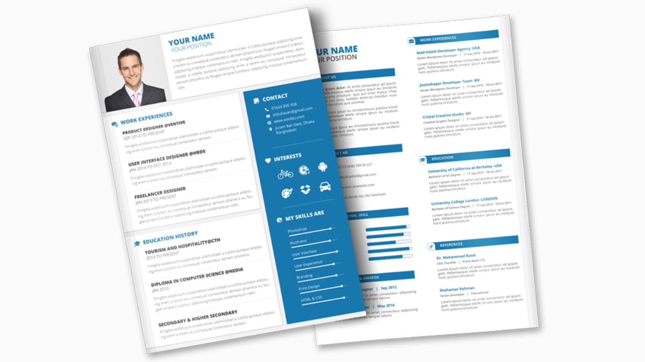 I will write, edit, design, and update your cv resume cover letter