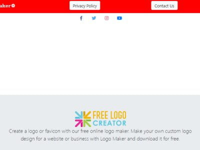 Online Logo + Favicon Maker Blogger tool Script
