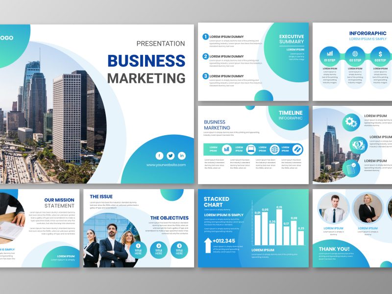 I will design professional powerpoint presentation pitch deck