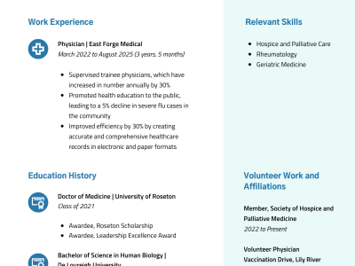 I will make professional and Modern CV for you