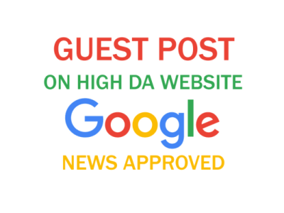 I will dofollow guest post on high da google news approved site in affordable price