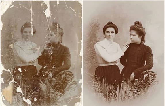 I will do photo restoration, colorize, repair and retouch old photos