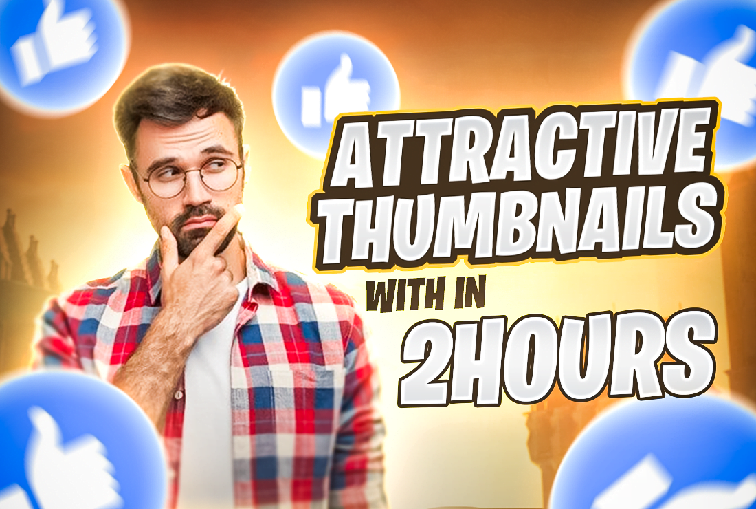 I will design an attractive Youtube Thumbnails for you.