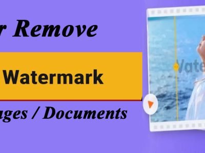 Add/ Remove Watermark from Images or Documents