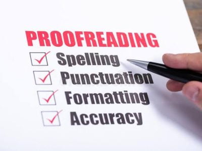 I will do proofreading, Editing, and Translation