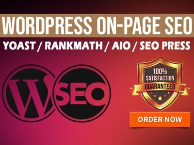 I will Provide Professional Onpage SEO Services for WordPress Website