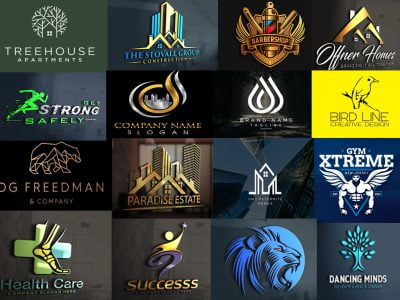 I Will design modern 3D and creative logo for your business and brand