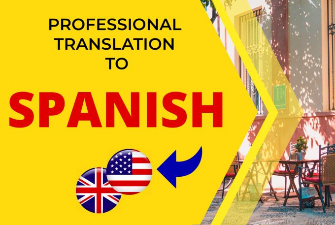 I will professionally translate your texts from english to spanish
