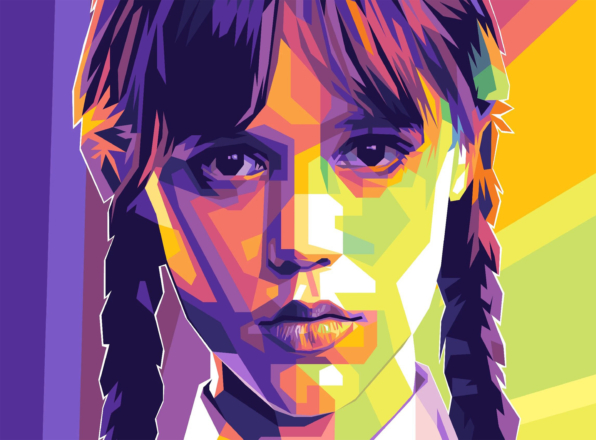 Design a Awesome Wpap Pop Art Portrait From Your Photos