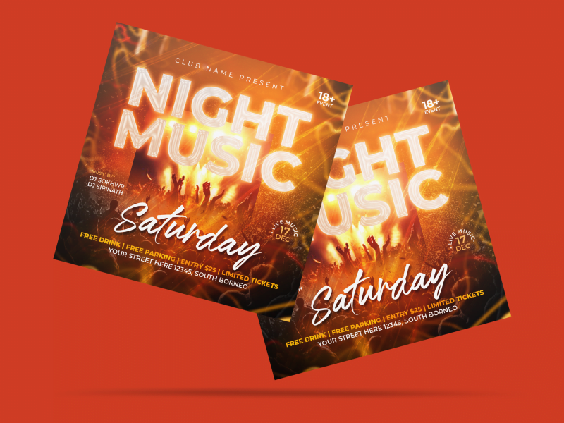 I will design event flyer, party flyer, business flyer, church flyer for you