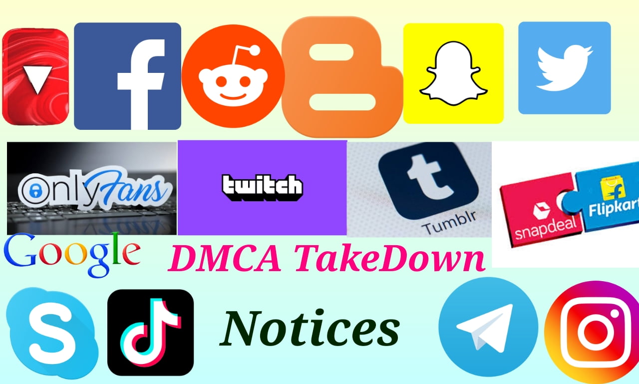 I will remove infringing and leaked content under DMCA