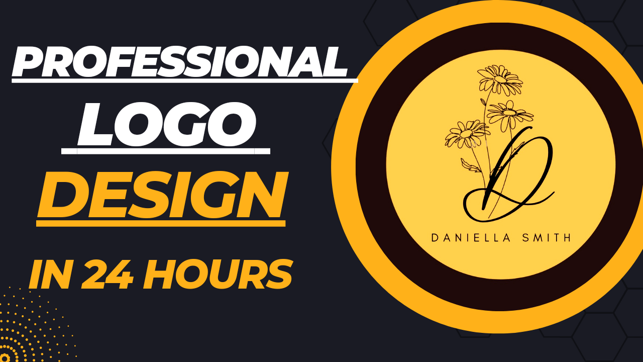 Get professional minimalist Logo in 24 hours