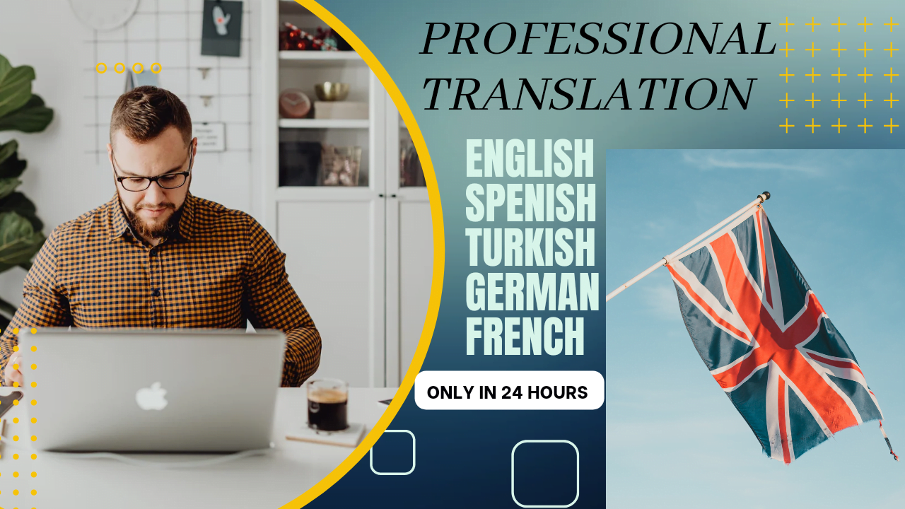 I will professional translate into English, Turkish, Spanish, German, Chinese and Japanese